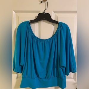 Express | Size: L |  Gently used | Excellent condition | Very pretty blue
